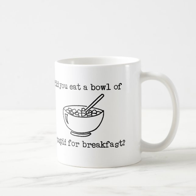 De Café Caneca Divertida e Bobinha (Direita)