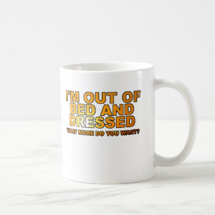 De Café Caneca Divertida Fora da Cama
