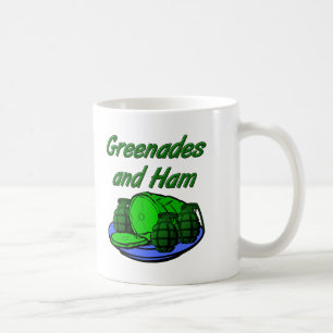 De Café Caneca Divertida Granadas e Presunto