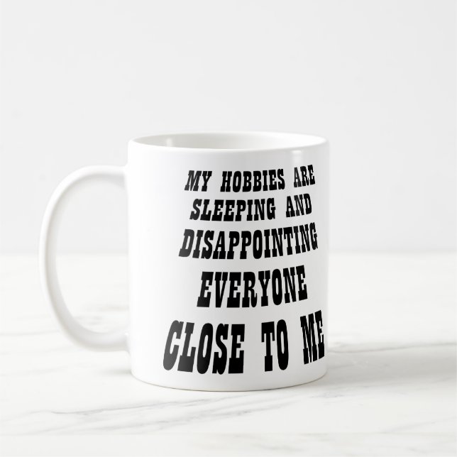 De Café Caneca Divertida Grande Decepção (Esquerda)