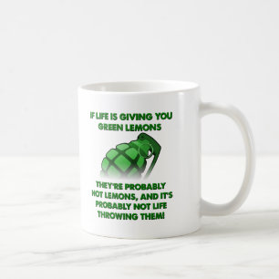 De Café Caneca Divertida Limões Verdes
