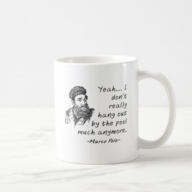 De Café Caneca Divertida Marco Polo pela Piscina (Direita)
