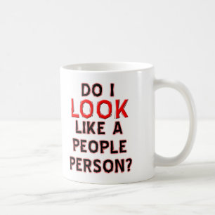 De Café Caneca Divertida Não é uma Pessoa Social