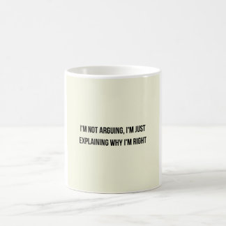 De Café Caneca Divertida Não Estou Discutindo, Presente Sa