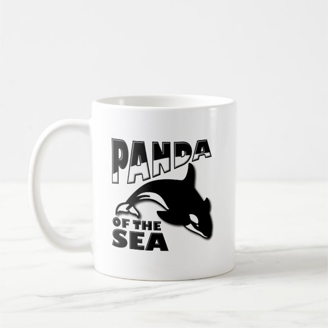 De Café Caneca Divertida Panda do Mar (Esquerda)