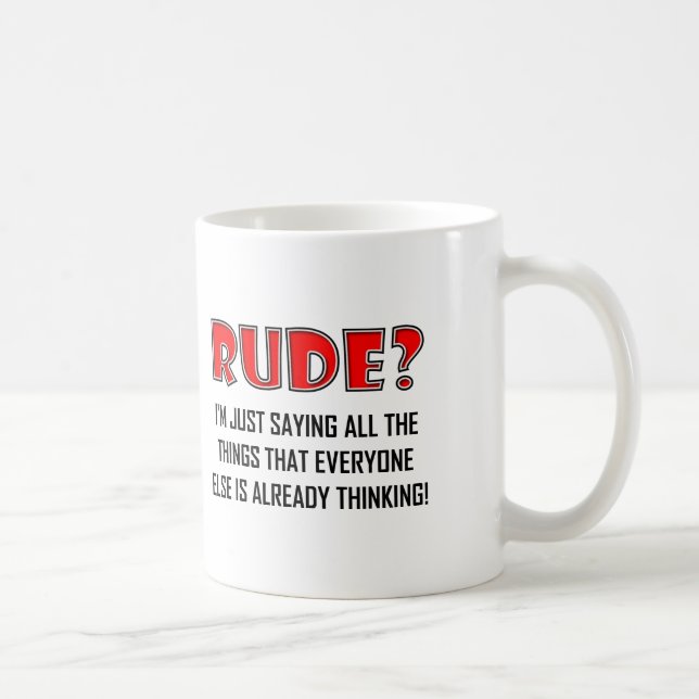 De Café Caneca Divertida para Dizer Coisas Indelicadas (Direita)