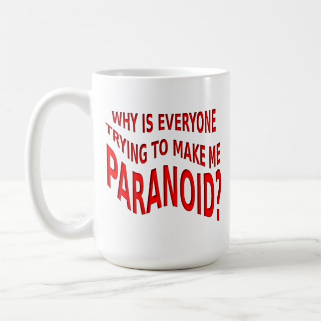 De Café Caneca Divertida Paranoica (Esquerda)