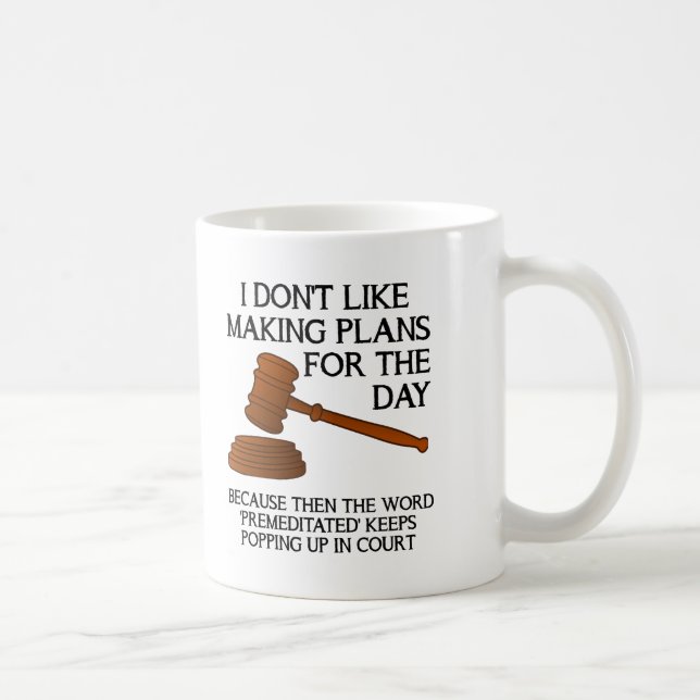 De Café Caneca Divertida Premeditada (Direita)