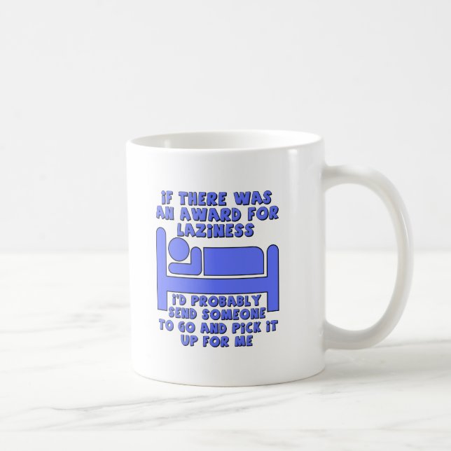 De Café Caneca Divertida Prêmio Preguiçoso (Direita)
