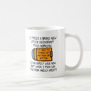 De Café Caneca Divertida Push Up Bumbum