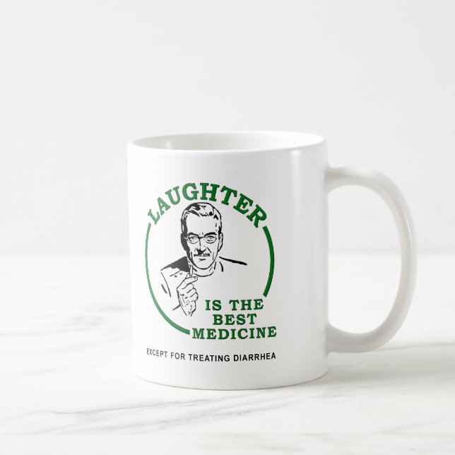 De Café Caneca Divertida Remédio para Diarreia é o Riso (Direita)