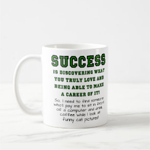 De Café Caneca Divertida Sucesso Verdadeiro