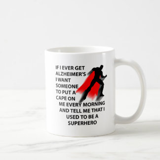 De Café Caneca Divertida Super-Herói Alzheimer