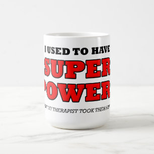 De Café Caneca Divertida Super Poder do Terapeuta