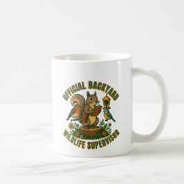 De Café Caneca Divertida Supervisor Oficial da Vida Selvag
