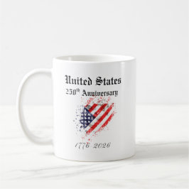 De Café Caneca do 250º Aniversário dos EUA