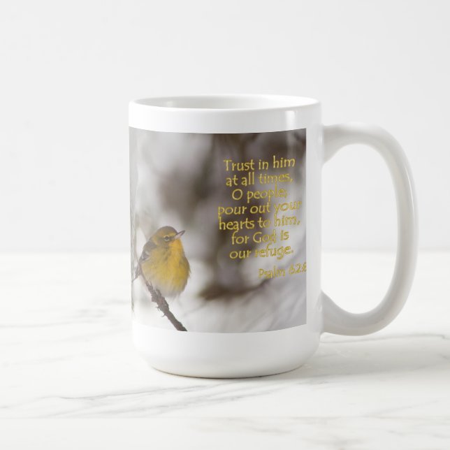 De Café Caneca do 62:8 do salmo da toutinegra do pinho (Direita)