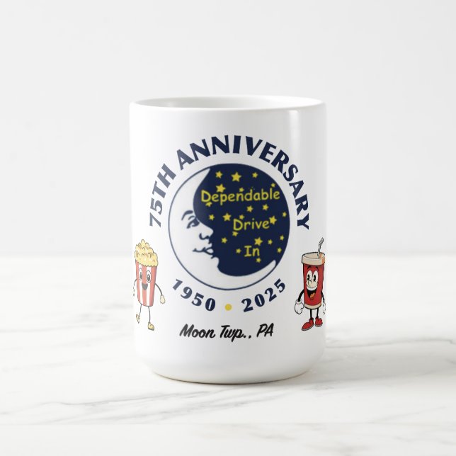 De Café Caneca do 75º Aniversário da Dependable Drive In (Centro)
