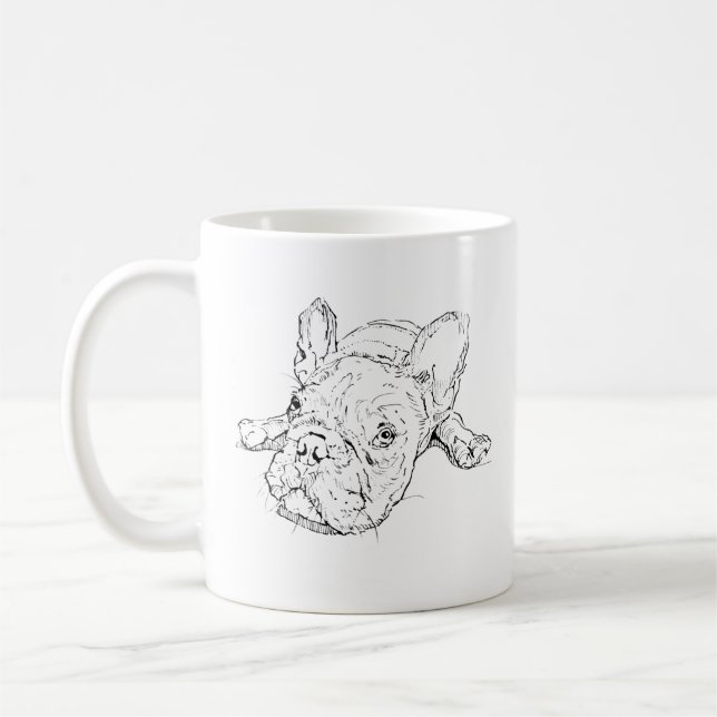 De Café Caneca do Adorável Bulldog Francês, Presente para  (Esquerda)