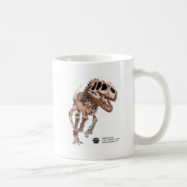 De Café Caneca do Allosaurus (Direita)