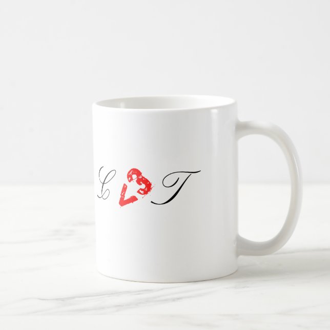 De Café Caneca do amor (Direita)