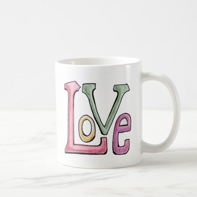 De Café Caneca do amor (Direita)