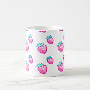 De Café Caneca do amor da morango