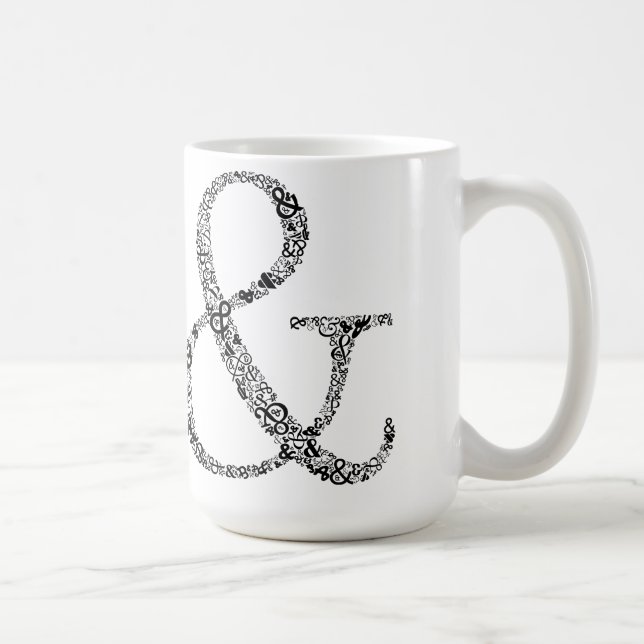 De Café Caneca do amor do Ampersand (Direita)