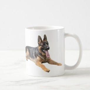 De Café Caneca do amor do german shepherd