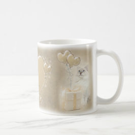 De Café caneca do amor do ragdoll