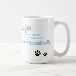 De Café Caneca do amor dos cães