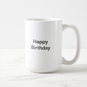 De Café Caneca do aniversário