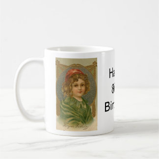 De Café caneca do aniversário do 80
