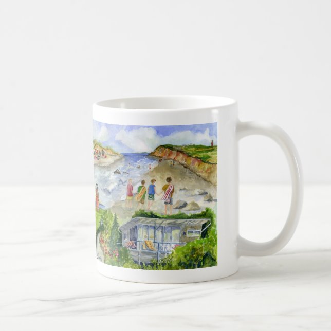 De Café caneca do aniversário do vinhedo (Direita)