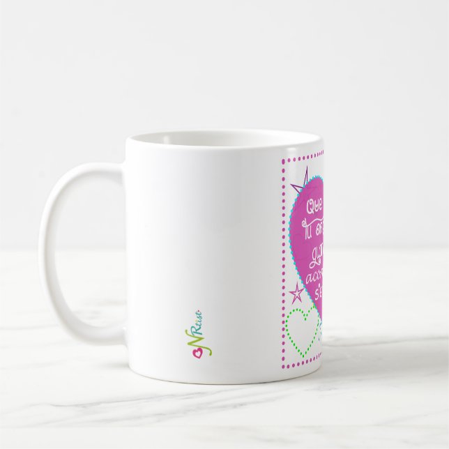 De Café Caneca do anjo 11oz (Esquerda)