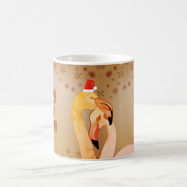De Café Caneca do Ano Novo, Pássaros Flamingo (Centro)