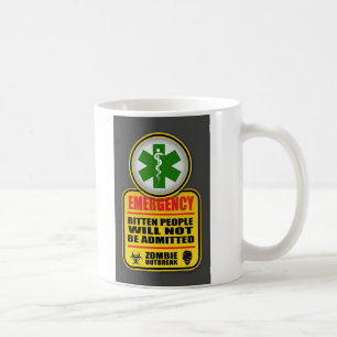 De Café Caneca do apocalipse do zombi da emergência
