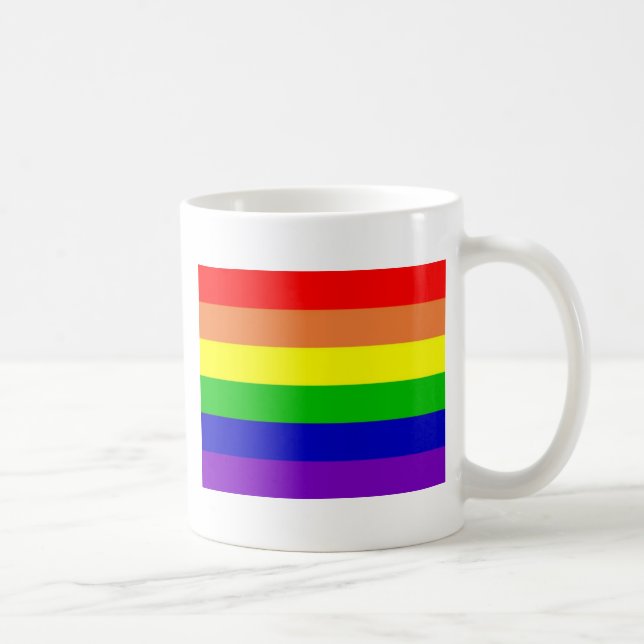 De Café Caneca do arco-íris (Direita)
