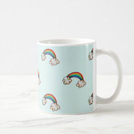 De Café Caneca do arco-íris