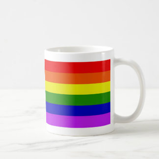 De Café caneca do arco-íris