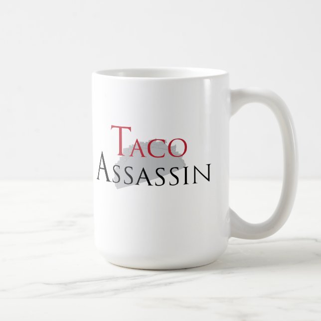 De Café Caneca do assassino do Taco (Direita)