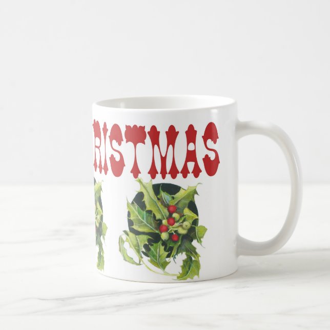 De Café Caneca do azevinho (Direita)