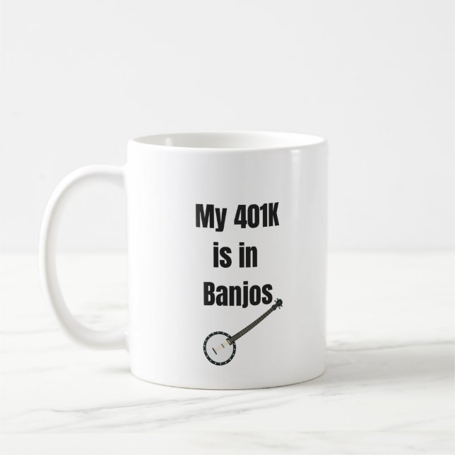 De Café Caneca do banjo 401K (Esquerda)