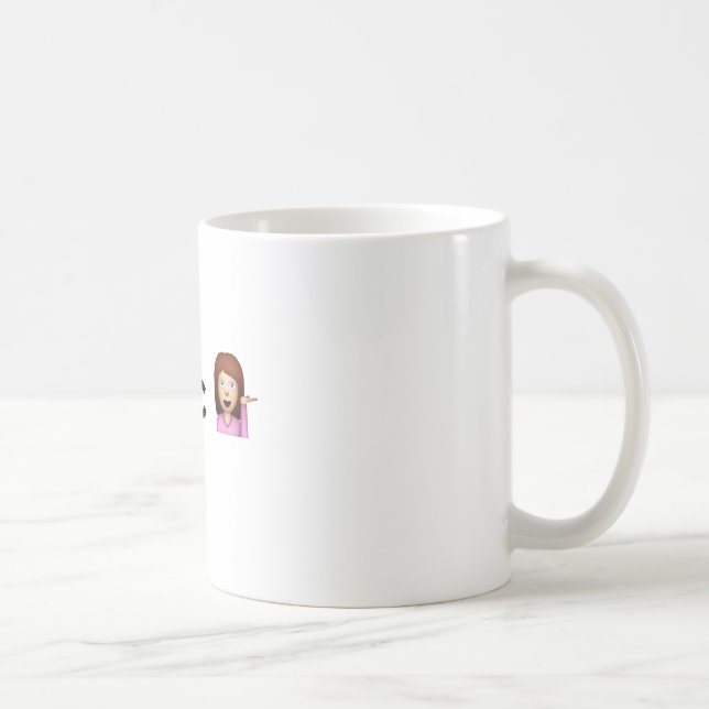 De Café caneca do #basicgirl (Direita)
