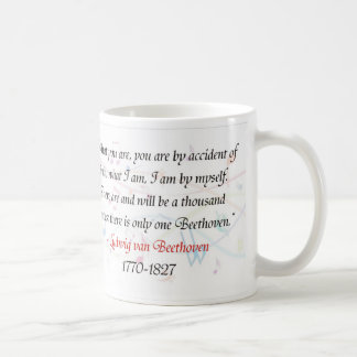De Café caneca do beethoven