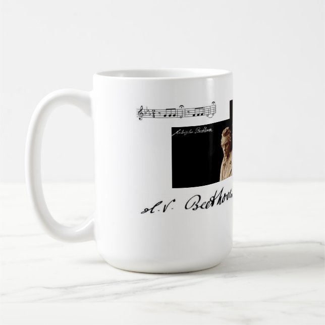 De Café caneca do beethoven (Esquerda)
