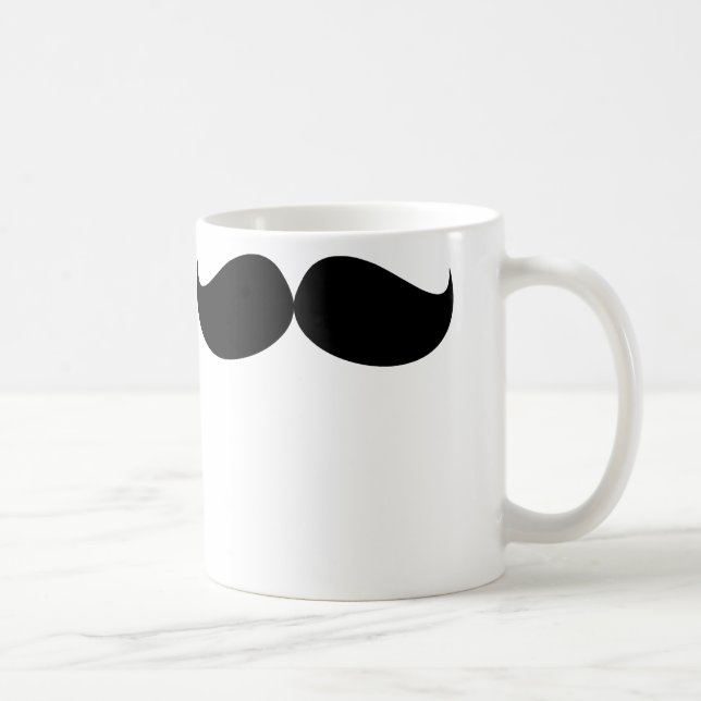 De Café Caneca do bigode (Direita)