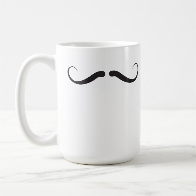 De Café Caneca do bigode (Esquerda)