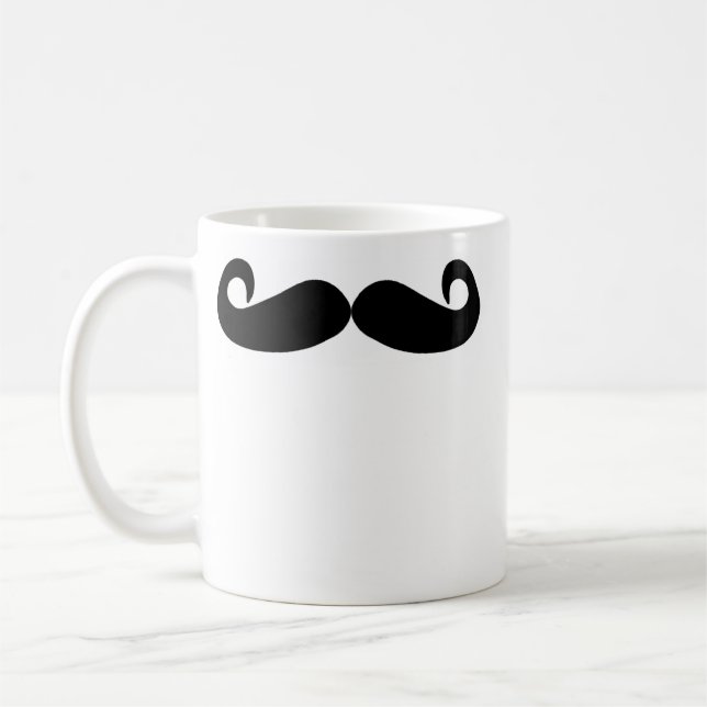 De Café Caneca do bigode (Esquerda)