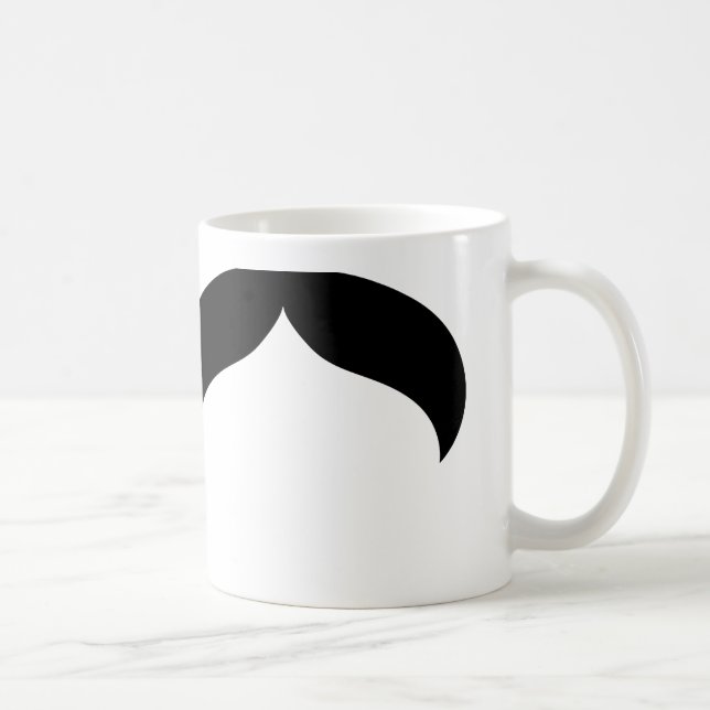 De Café Caneca do bigode (Direita)